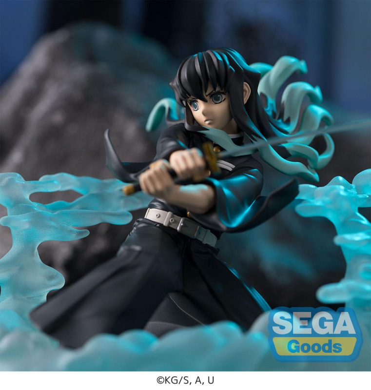 Demon Slayer: Kimetsu no Yaiba Xross Link Anime PVC Statue Muichiro Tokito Hashira Training Arc 11 c 2
