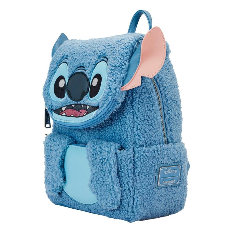 Disney by Loungefly Backpack Stitch Plush Pocket