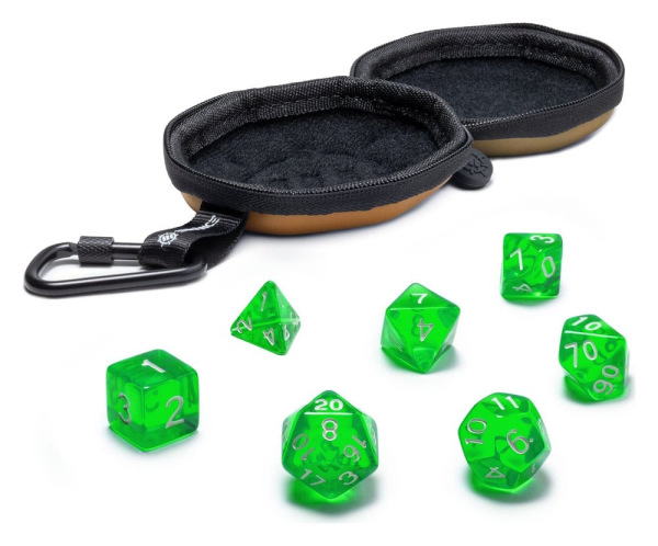 Enhance Tabletop Dice Set Dragon Green 5