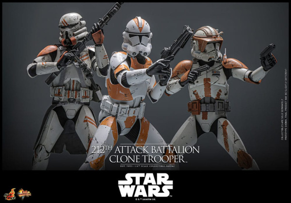 Star Wars: The Clone Wars Action Figure 1/6 212th Attack Battalion Clone Trooper 30 cm 13