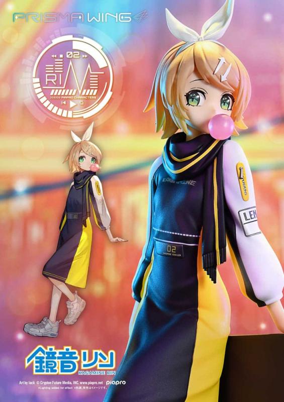 Vocaloid Piapro Characters Prisma Wing PVC Statue 1/7 Kagamine Rin (Art by lack) 21 cm 1