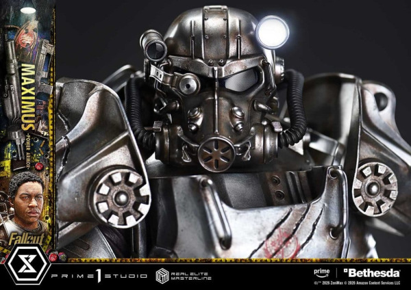 Fallout Real Elite Masterline Statue 1/4 Maximus Power Armor 67 cm 9
