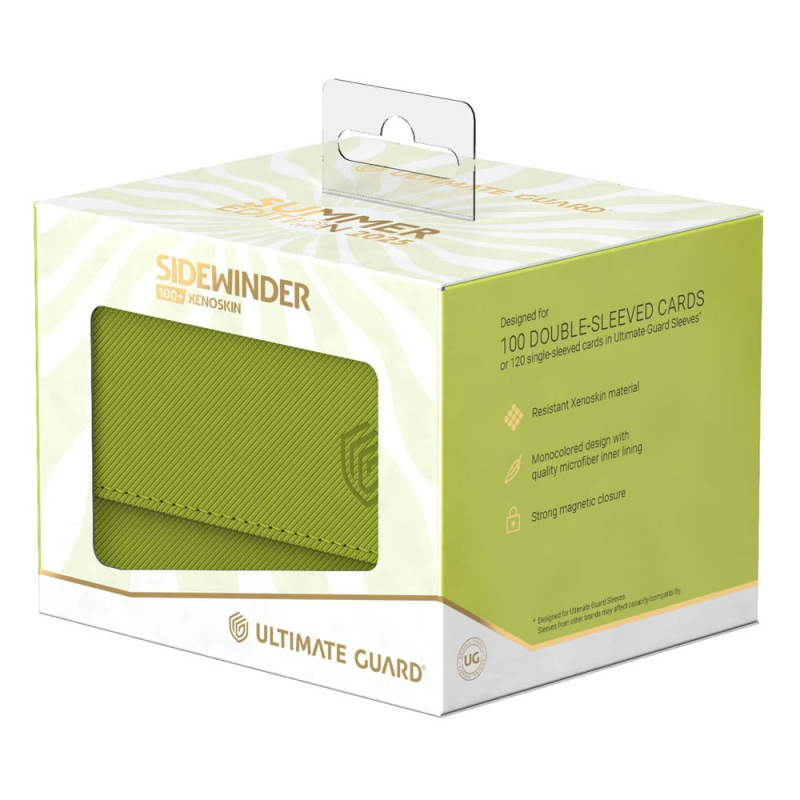 Ultimate Guard Sidewinder 100+ Xenoskin "Summer Edition 2025" - Lime 6