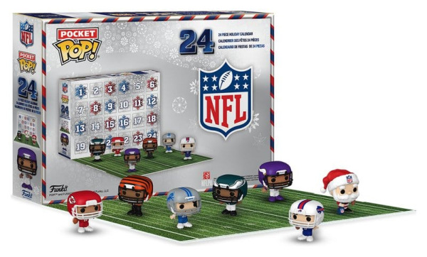 NFL Pocket POP! 24 Day Countdown Advent Calendar 1