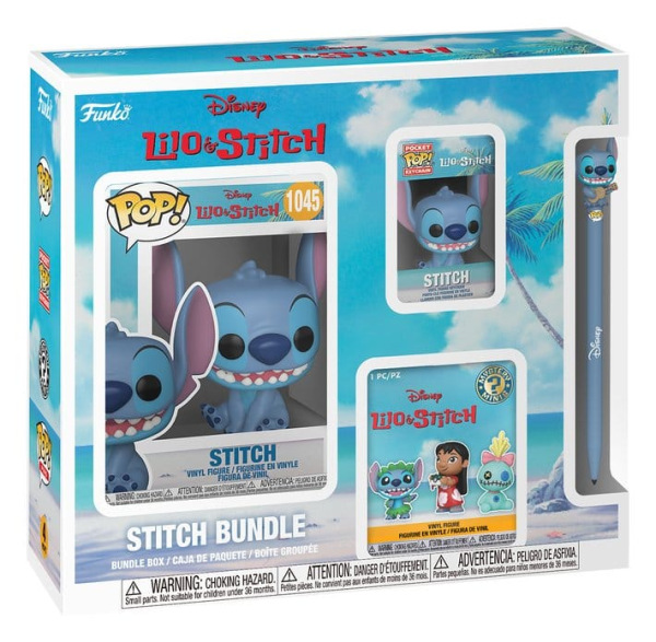 Lilo & Stitch POP! Vinyl Figure 4-Pack Stitch Bundle 9 cm 1