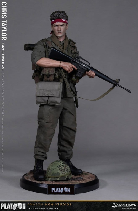 Platoon Action Figure 1/6 Chris Taylor 30 cm 8