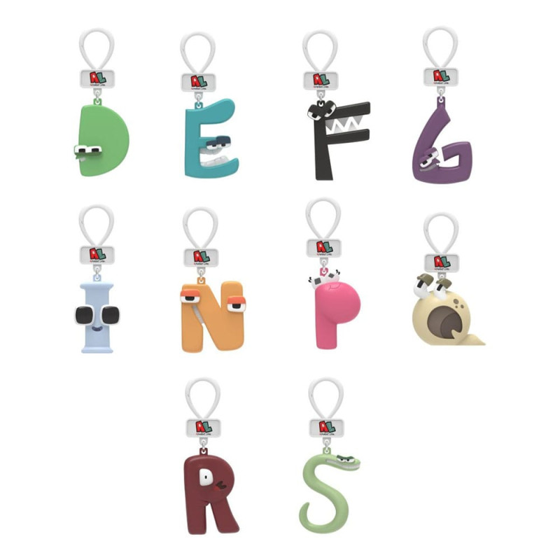 Alpabet Lore Blind Bag Keyrings Series 1 Display (24) 2