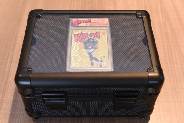 Evoretro Graded Card Display and Carry Case with Display Window Black 9