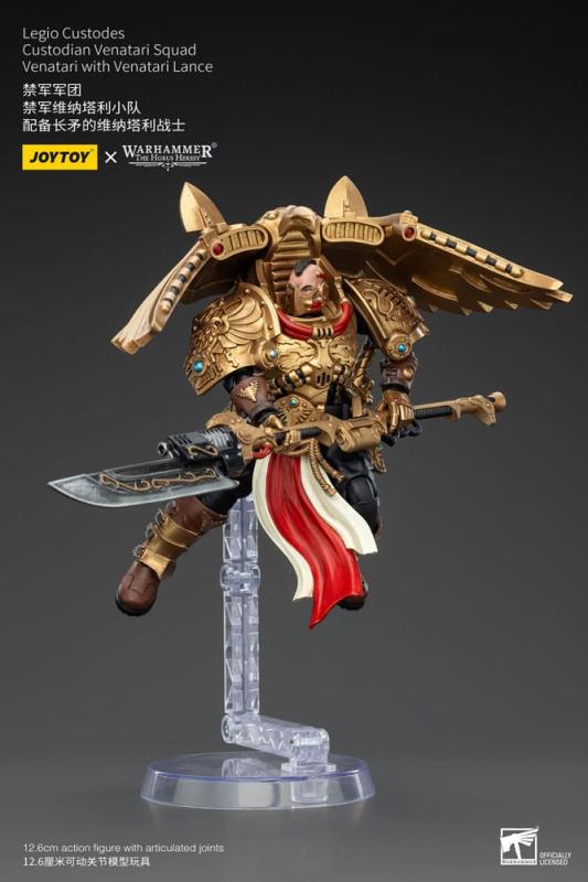 Warhammer The Horus Heresy Action Figure 1/18 Legio Custodes Custodian Venatari Squad Venatari with 7