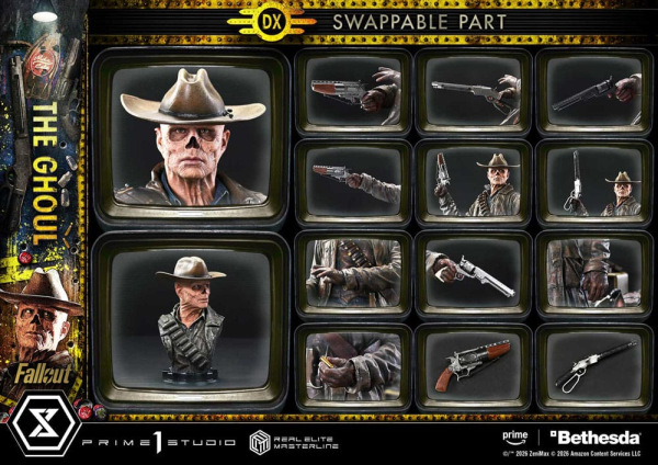 Fallout (TV Series) Real Elite Masterline Series Statue 1/4 The Ghoul DX Bonus Version 64 cm 9