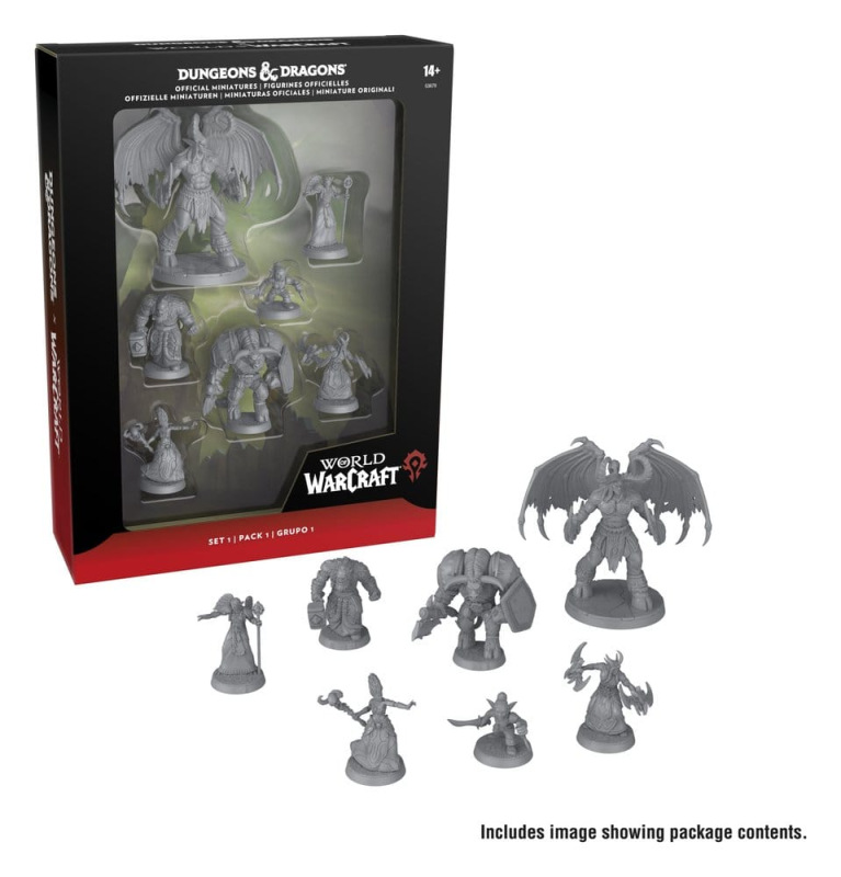 Dungeons & Dragons x World of Warcraft Miniatures Set 1 2