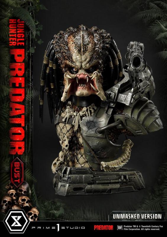 Predator: Jungle Hunter Predator Unmasked Version 1/3 Bust - Prime 1 Studio