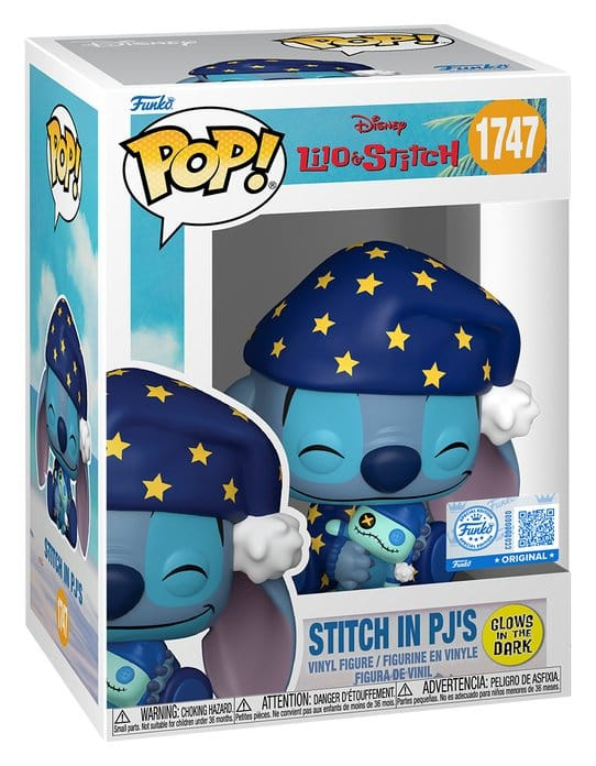 Lilo & Stitch POP! Vinyl Figure Stitch Starry PJs (GW) 9 cm 1