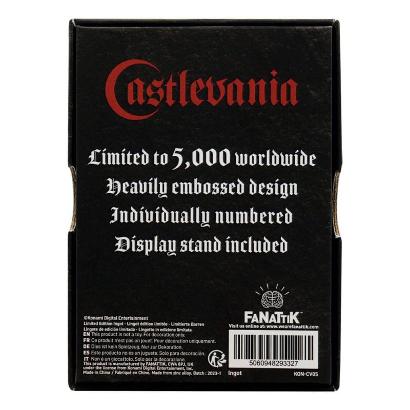 Castlevania Ingot Dracula Limited Edition