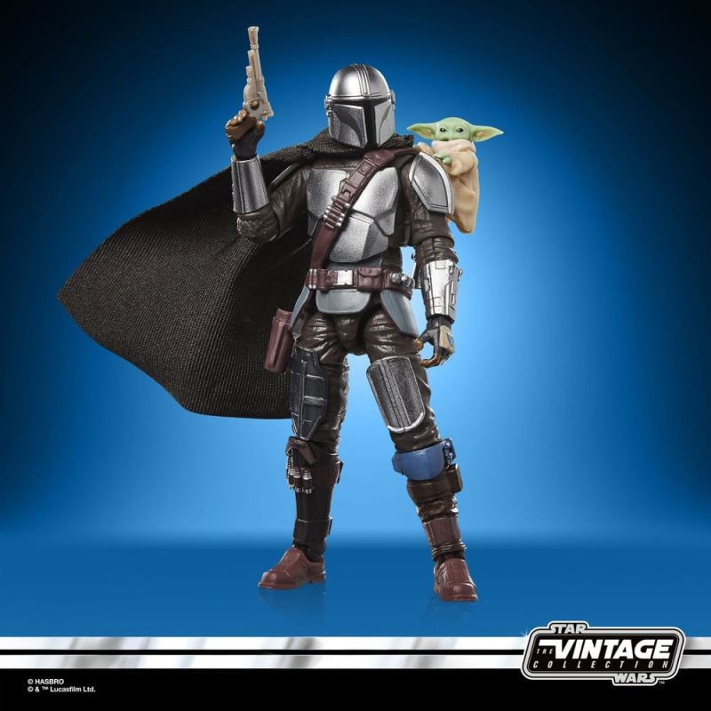 Star Wars: The Mandalorian & Grogu Vintage Collection Action Figure The Mandalorian & Grogu 10 cm 9