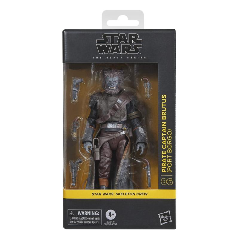 Star Wars: Skeleton Crew Black Series Action Figure Pirate Capitaine Brutus (Port Borgo) 15 cm 1