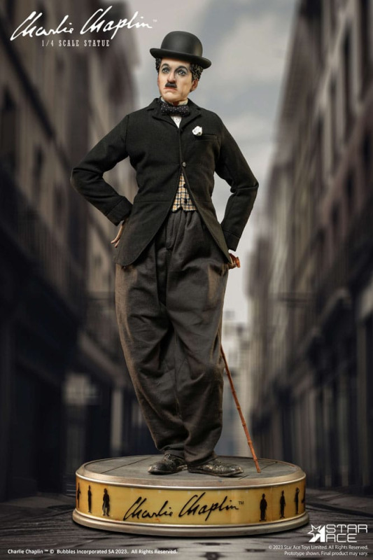Charlie Chaplin Statue 1/4 Deluxe Version 50 cm 12