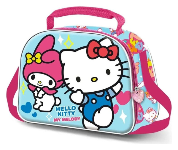 Sanrio 3D Lunch Bag Hello Kitty Friendship Blue
