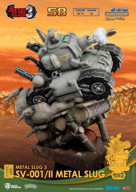Metal Slug D-Stage PVC Diorama SV-001/II Metal Slug 16 cm 5
