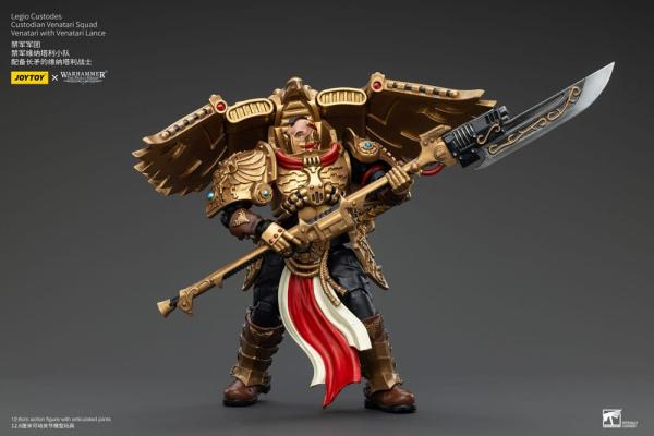 Warhammer The Horus Heresy Action Figure 1/18 Legio Custodes Custodian Venatari Squad Venatari with 4