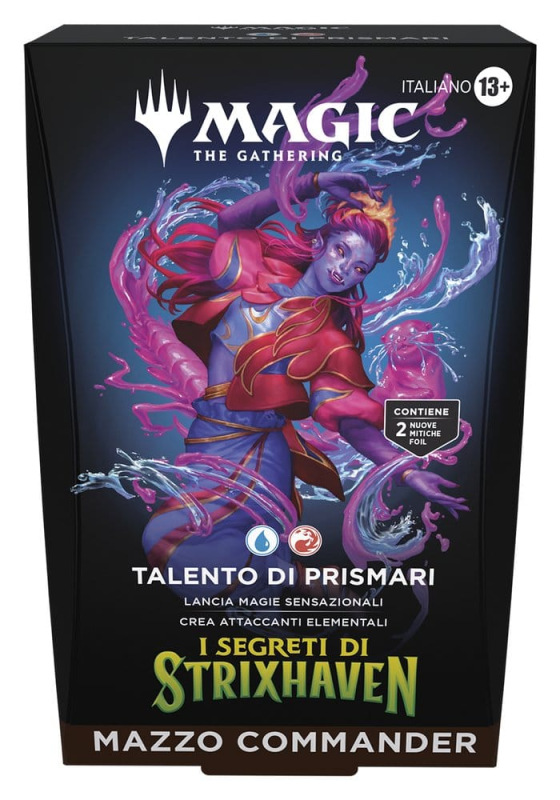 Magic the Gathering I Segreti di Strixhaven Commander Decks Case (5) italian 5