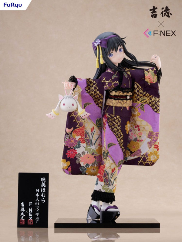 Puella Magi Madoka Magica F:NEX PVC Statue 1/4 Rebellion Homura Akemi Japanese Doll 45 cm 10