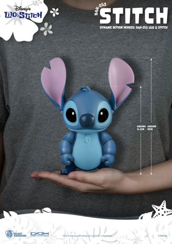 Lilo & Stitch Dynamic 8ction Heroes Action Figure 1/9 Stitch 18 cm 1