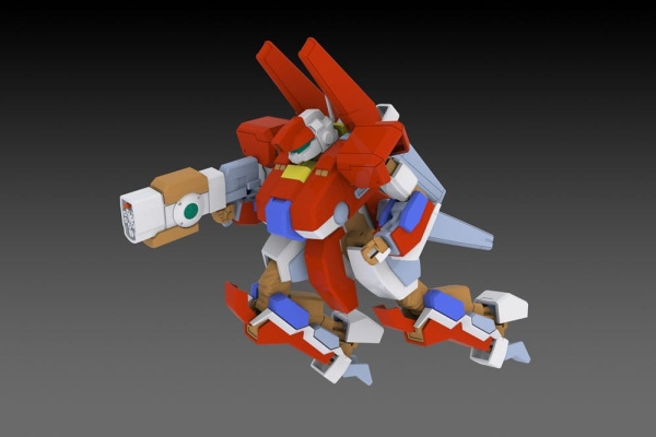 Wolf Fang Sky Fang 2001 Plastic Model Kit 1/35 Type02 Tenrai 2P Color 14 cm 5