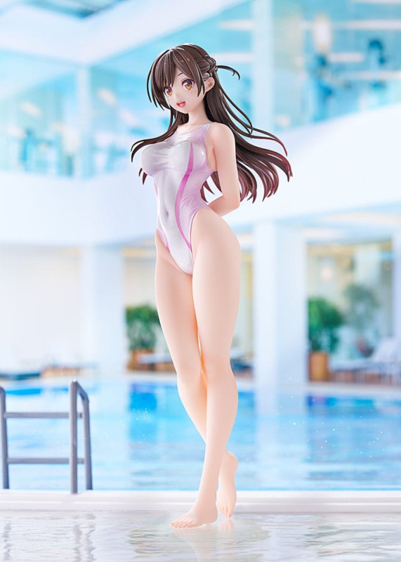 Rent-a-Girlfriend PVC Statue 1/7 Chizuru Mizuhara Pink Line Swimwear Ver. 25 cm 1
