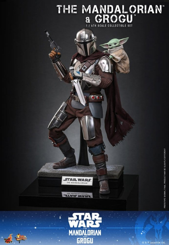 Star Wars: The Mandalorian & Grogu Movie Masterpiece Action Figure 1/6 The Mandalorian and Grogu 31 2