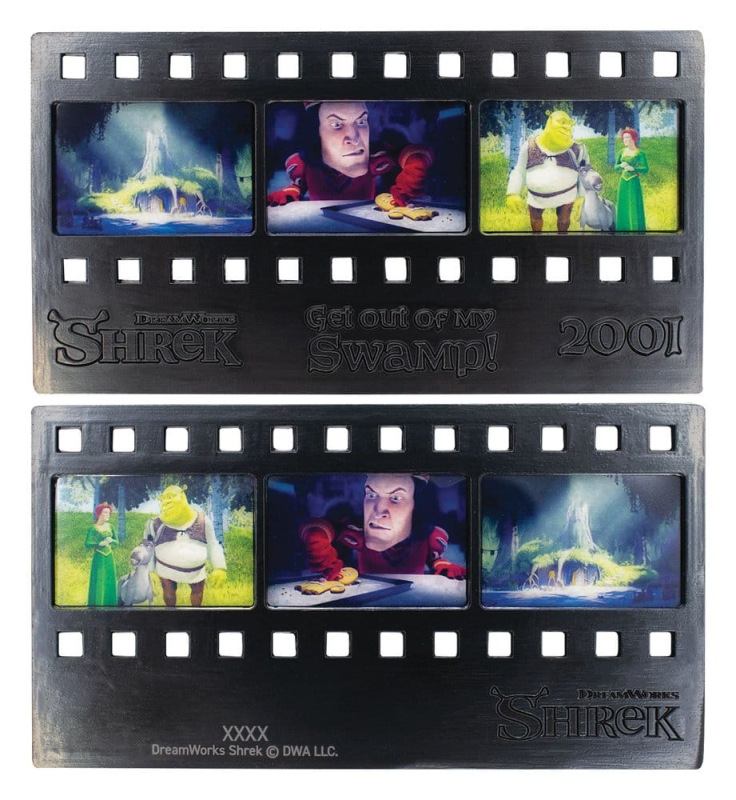 Shrek Replica Metal Film Strip Limited Edition 12 cm