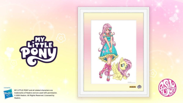 My Little Pony Chara Fine Graph Art Print Bishoujo Fluttershy 43 cm 5