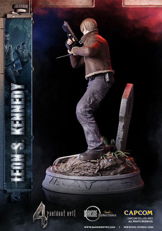 Resident Evil Premium Statue Leon Kennedy 50 cm 13
