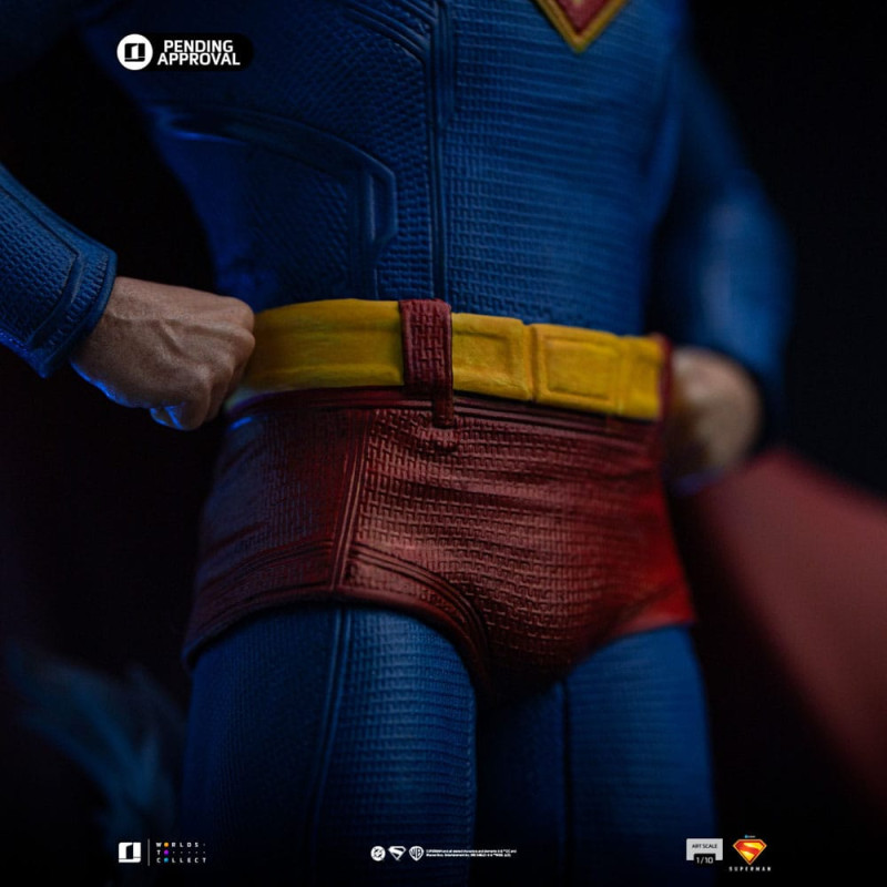 Superman Legacy Art Scale Statue 1/10 Superman & Krypto 32 cm 5