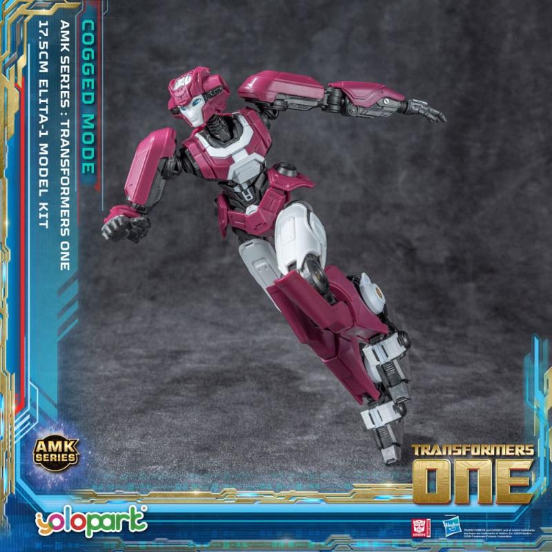 Transformers 8 AMK Series Plastic Model Kit Elita-1 20 cm