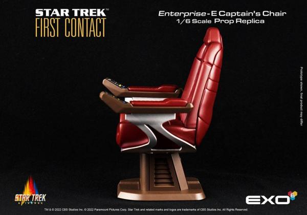 Star Trek First Contact: Enterprise-E Captain's Chair 1/6 Replica - Exo-6