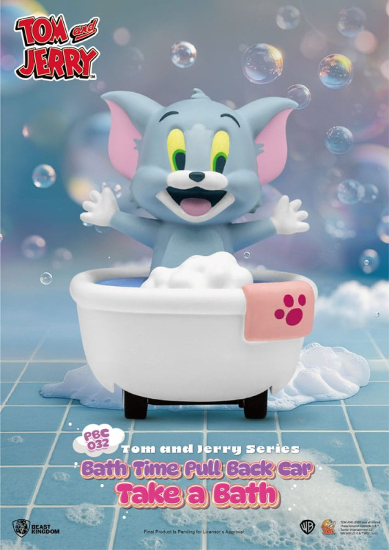 Tom & Jerry Pull Back Cars Bath Time Blind Box 6-Pack 5
