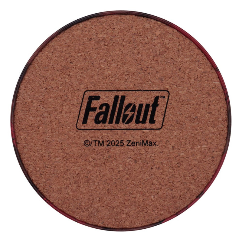 Fallout Coaster 4-Pack Metal Drinks 1