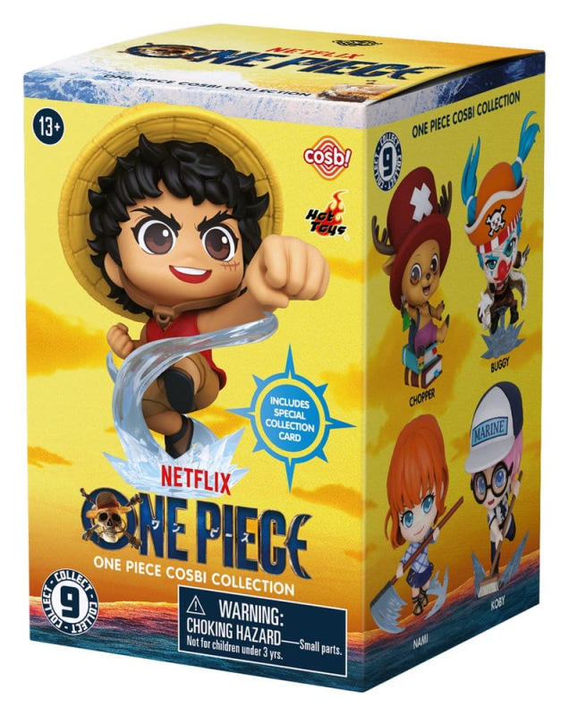 One Piece Cosbi Mini Figures 8 cm Blind Box Display (8) 1