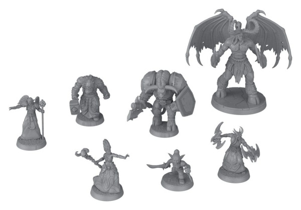 Dungeons & Dragons x World of Warcraft Miniatures Set 1 4