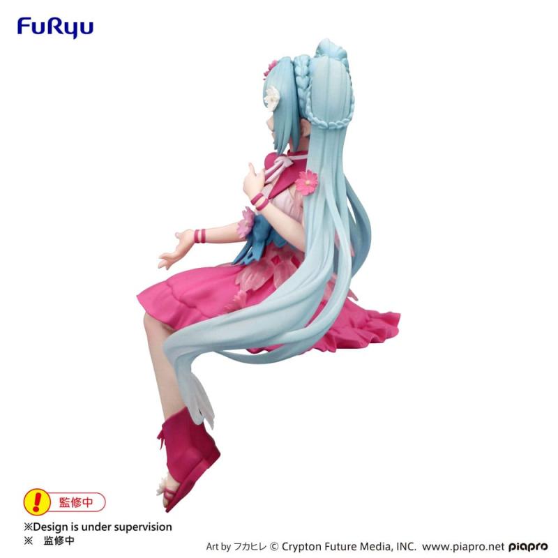 Hatsune Miku Noodle Stopper PVC Statue Flower Fairy Cosmos 14 cm 2