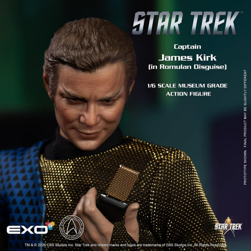 Star Trek: The Original Series Action Figure 1/6 Captain James T. Kirk (Romulan Disguise) 29 cm 2