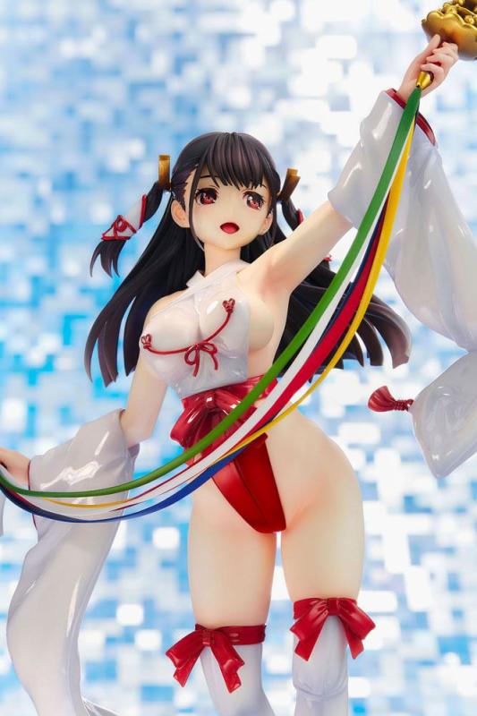 Original Character PVC Statue Tight na Oshigoto #2 - Shrine Maiden Akane Kagura 25 cm