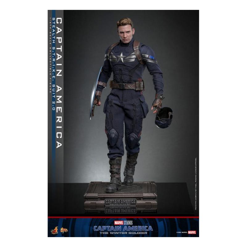 Captain America: The Winter Soldier Movie Masterpiece Action Figure 1/6 Captain America (Stealth S.T 7