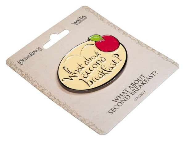 Lord of the Rings Magnet What About Second Breakfast? (Enamel) 7 cm 1