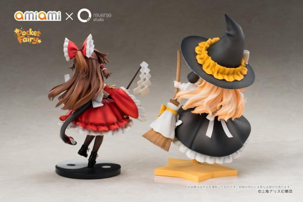 Touhou Project Reverse Palm Spirit PVC Figures 2-Pack Reimu Hakurei & Marisa Kirisame 9
