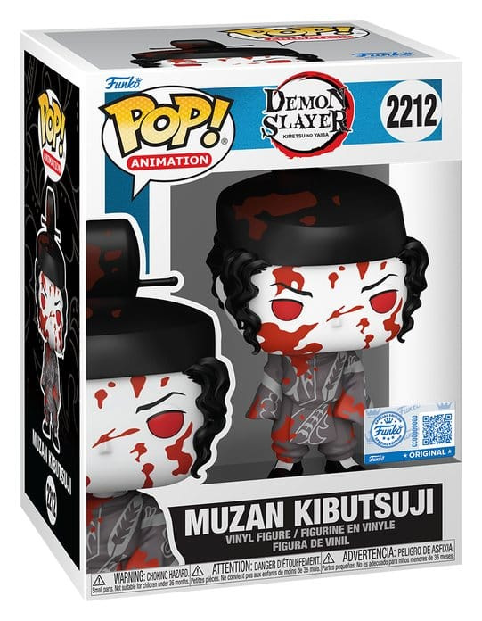 Demon Slayer: Kimetsu no Yaiba POP! Animation Vinyl Figures Muzan 9 cm 1