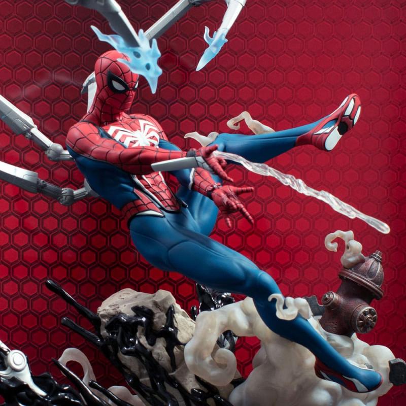 Marvel's Spider-Man 2 Marvel Gallery Deluxe PVC Diorama Spider-Man (Gamerverse) 30 cm