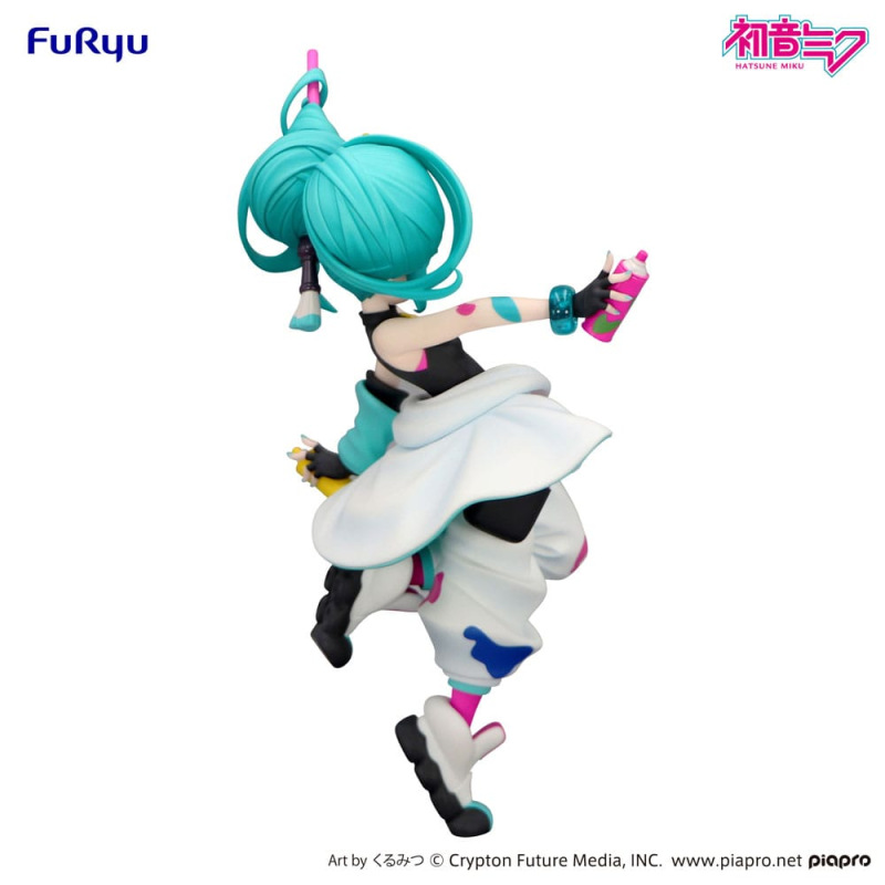 Hatsune Miku Trio-Try-iT PVC Statue Miku Paint Girl 19 cm 11