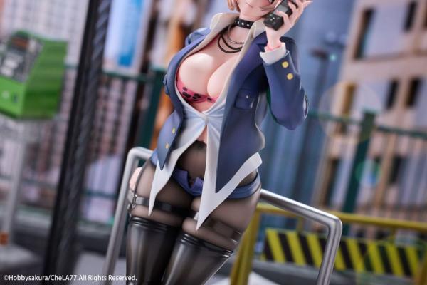 Original IllustrationPVC Statue 1/6 Naughty Police Woman Illustration by CheLA77 27 cm